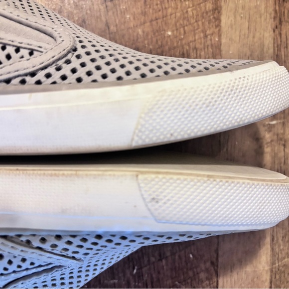 Sperry Women's Grey Perforated Slip-On Seaside Shoes Top-Sider Size 9 - Picture 6 of 13